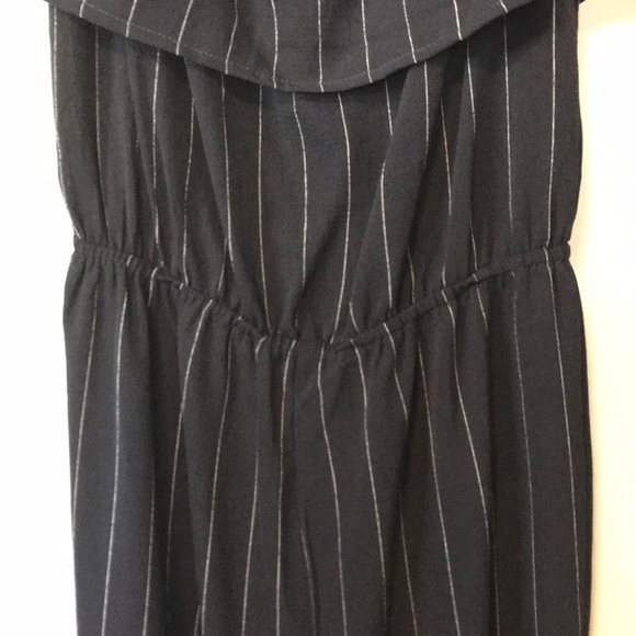 NWT Navy Blue/White off shoulder jumpsuit small - Picture 6 of 8